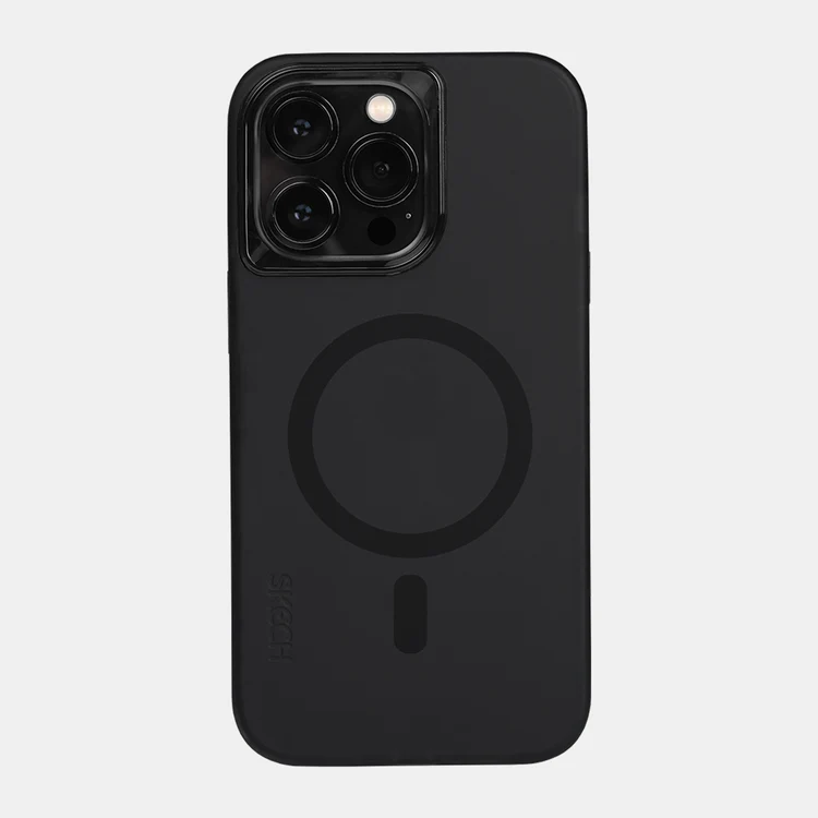 iPhone 15 Pro Max | Black case met screenprotector
